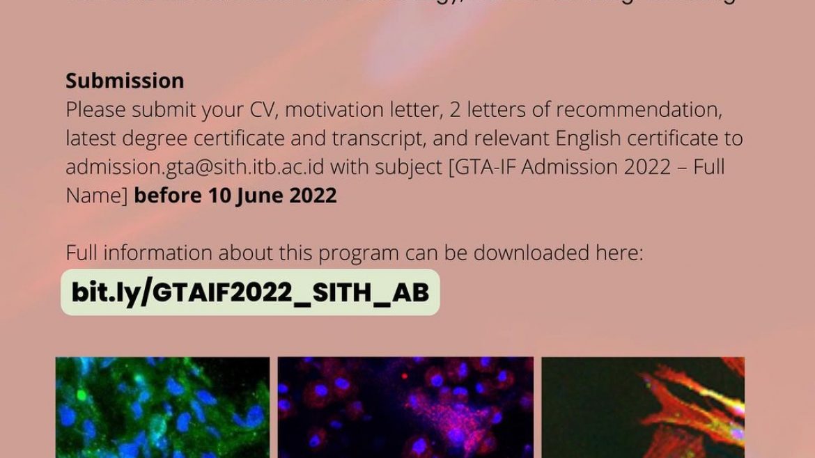 GTA-IF 2022 – PhD Program in Biology